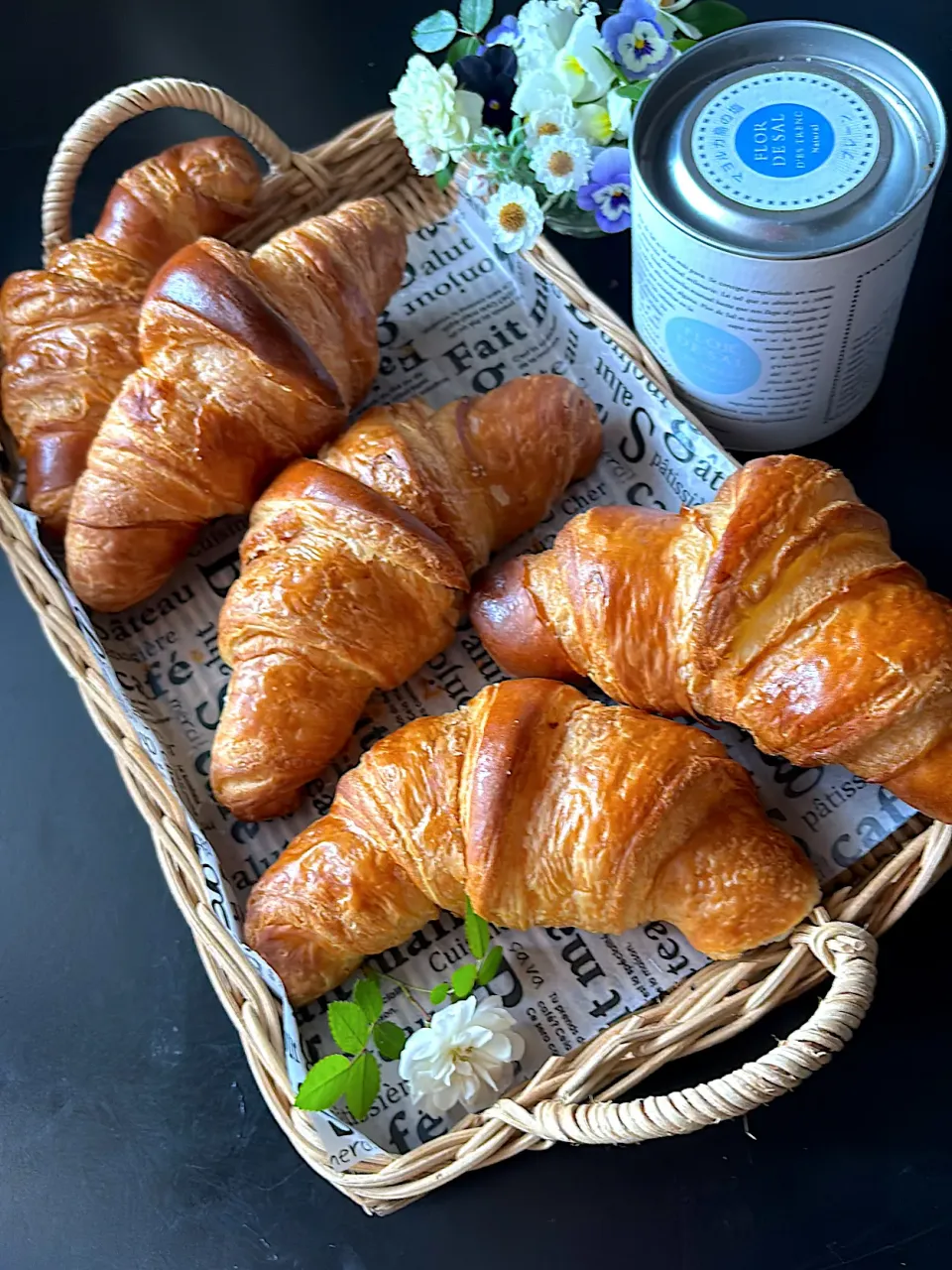 とんちんの料理 クロワッサン 🥐~マヨルカ島の塩|とんちんさん