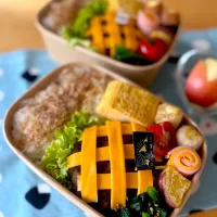 ハンバーグ弁当✌️|ゆかさん