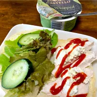 キャステロ 蒸し鶏のサンドイッチ| ななごさん