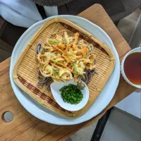 野菜天ざる蕎麦|mi_neneco♪さん