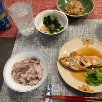 夕飯🎵はちめの煮付け|kiyominさん