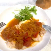 鶏胸肉のトマトソースがけ|うーくーちゃんさん