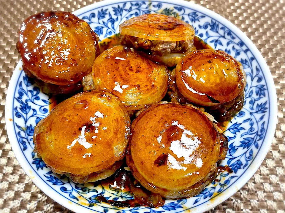 新玉ねぎの挽肉サンド🧅|ちゃっぴ〜さん
