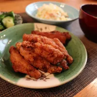 鶏手羽中の唐揚げ|いちごさん