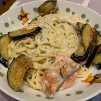 鮭のクリームパスタ|Rabyさん
