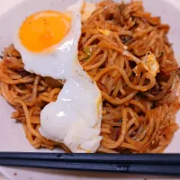 手作りキムチ焼きそば