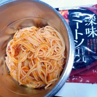 マ・マーの和えるミートソースのスパゲティ|darkbaronさん