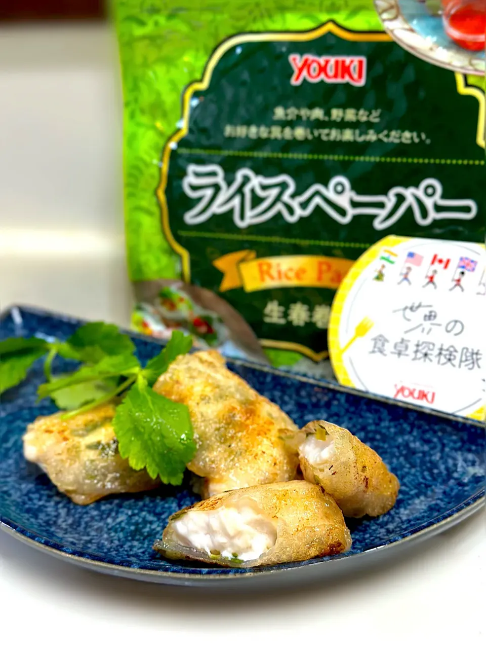 鯛の白子の春巻き💫|ひろりんさん