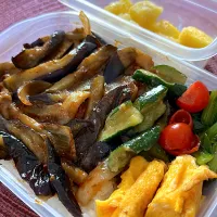 麻婆茄子のお弁当🍱|mokoさん