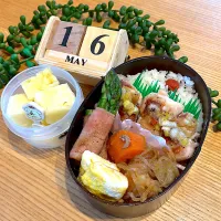 鶏のネギ塩だれ弁当|ハミルトンさん