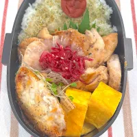 0516 塩麹の鶏むね焼き　男子高校生弁当|Riieeさん