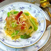 素敵なランチを食べた日のお夕飯はパスタのみ。|Seikoさん
