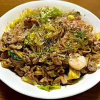 焼きそば❗️(●´ω｀●)✨