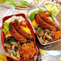 ウインナー弁当🍙|ラゴさん。さん
