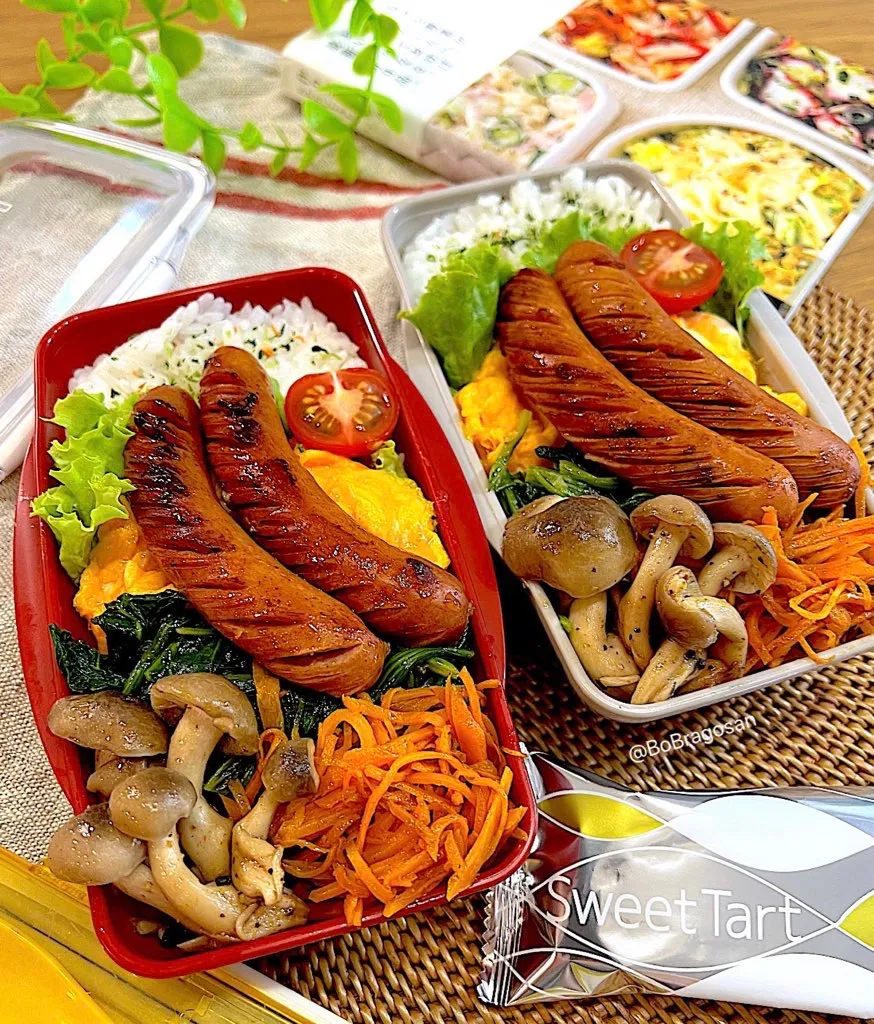 ウインナー弁当🍙|ラゴさん。さん