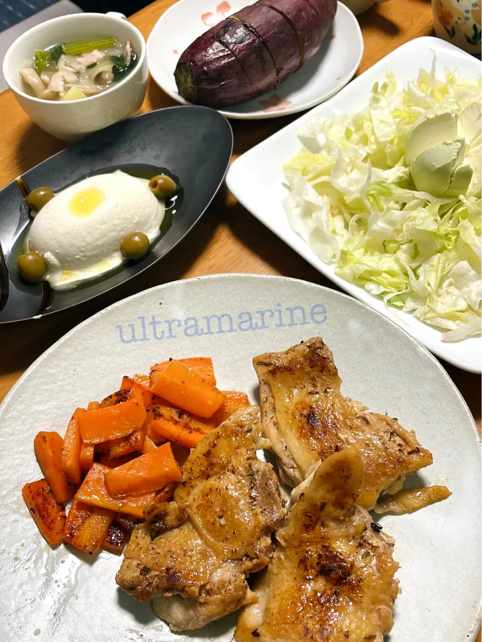 ＊塩麹チキンとチーズでちょっと贅沢ごはん♪♪＊|ultramarineさん