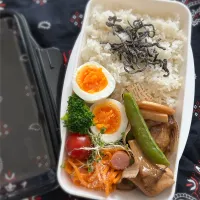鶏肉のオイマヨ炒め弁当|charickさん