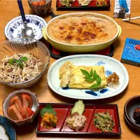 頭がまとまらず全て何となく作った昨日の夕食|🐈⸒⸒⸒⸒つるのダンス🐈🐾さん