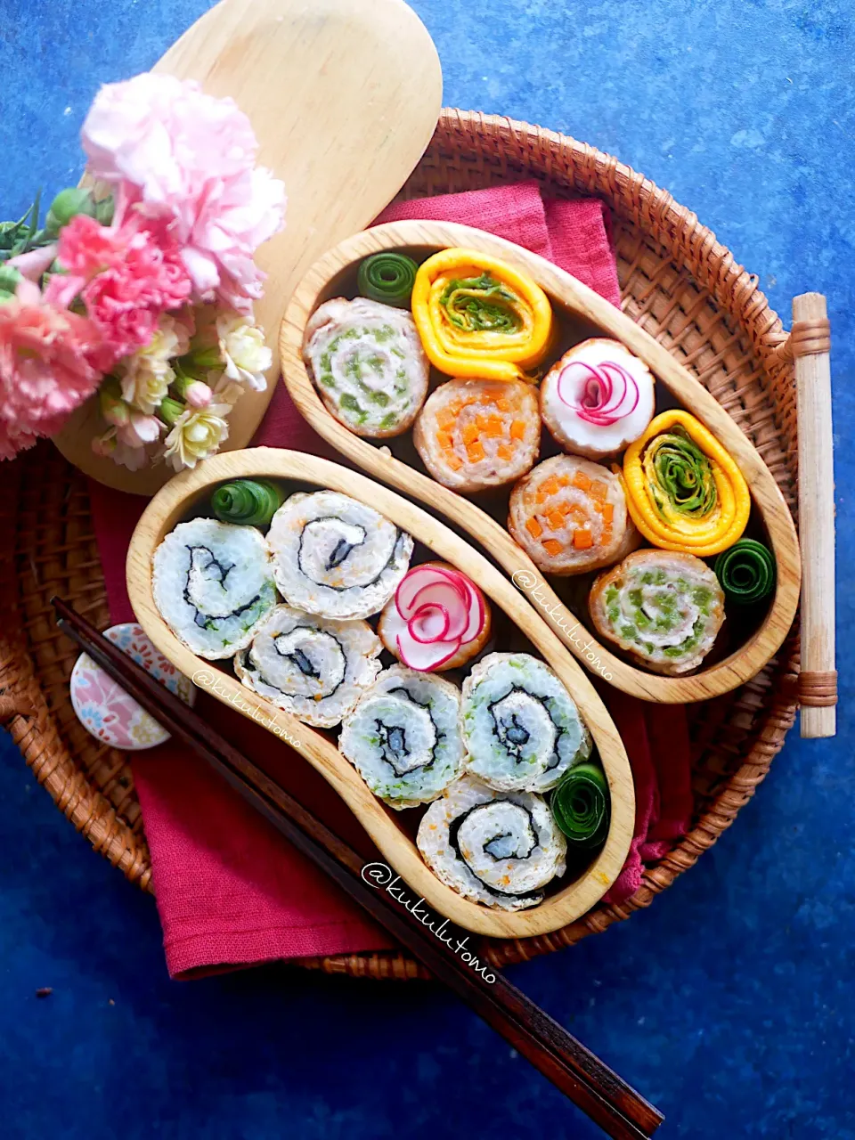 福くるくる巻き巻き弁当|kukulutomo ❁𓎪 ⡱𓎩‎𐩢𐩺𓎪 ⡱さん