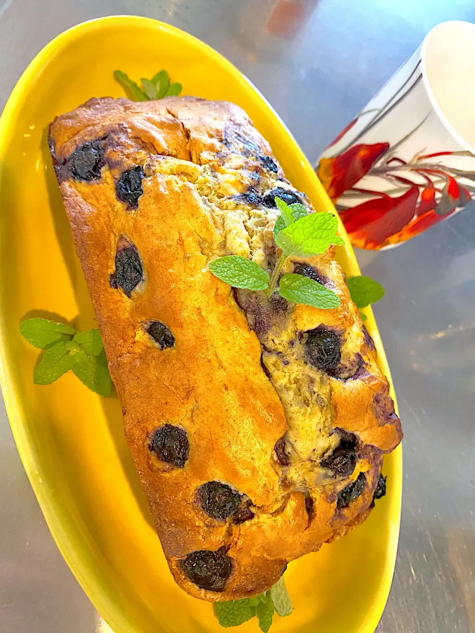 バナナ🍌とブルーベリー🫐のパウンドケーキ|Iggywiggyさん