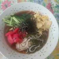 「もずく｣入り ごちそう冷や麦|はやとさん