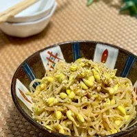 豆もやしのみそナムル