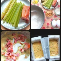 蕗＆お味噌のケークサレ