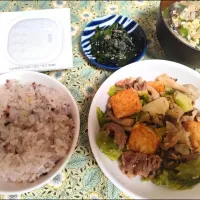 なんとかできた夜ごはん