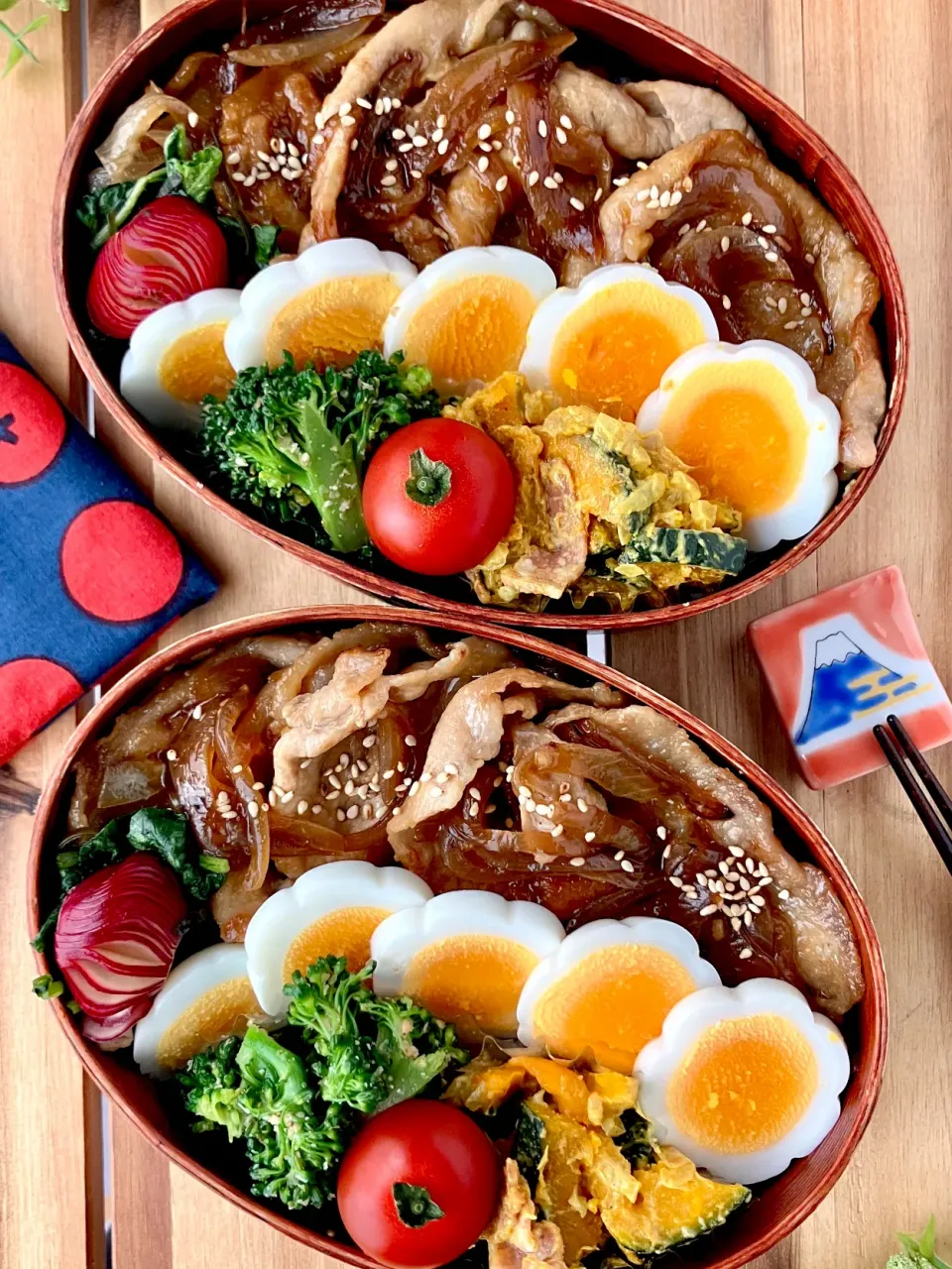 豚肉の生姜焼き弁当🐽|chisaki*さん