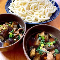 なすと豚肉のつけうどん|Mikaさん