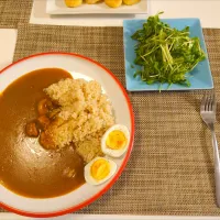 今日の夕食　レトルトカレー|pinknari🐰🌈さん