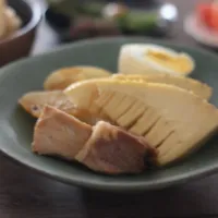 たけのこと豚肩ロースの煮物|ちいさなしあわせキッチンさん
