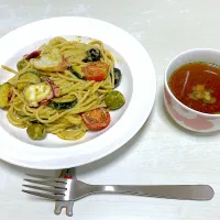 ジェノベーゼパスタ| なぎさん