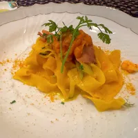 雲丹とからすみのパスタ|流線形さん