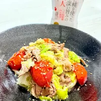 初めての液みそ レタスと牛肉の味噌炒め|tap.rinさん