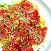 本マグロのカルパッチョ|ヨシュアさん