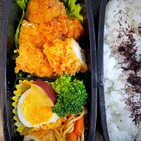 とんかつ唐揚げ弁当