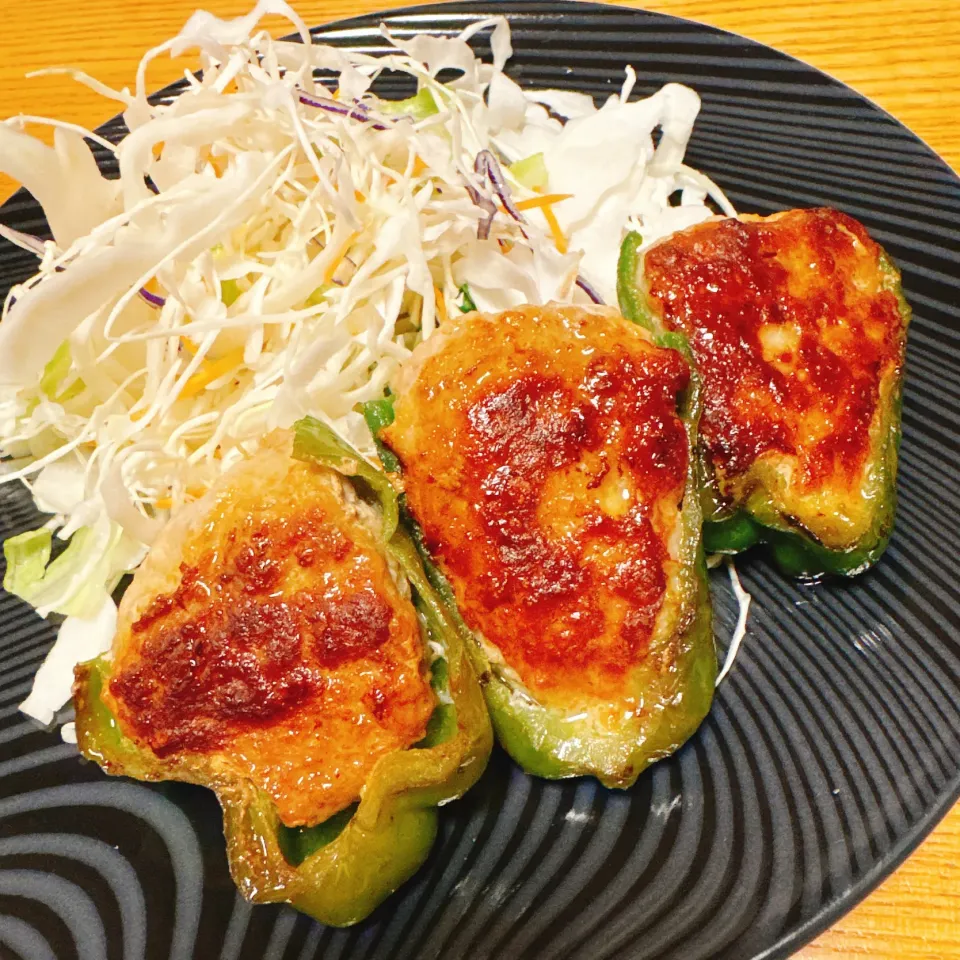 ピーマンの肉詰め🫑|naoさん