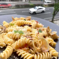 あさりとミニトマトのフジッリ|Kさん