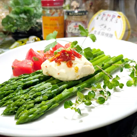 「ＭＣ　アンチョビーソース」を使ってみたSnapdishの料理・レシピ写真:🌏『世界の食卓探検隊』🇮🇹イタリア料理
【🇮🇹アスパラのアンティパスト】