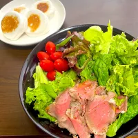 朝からローストビーフ😇|ハルカさん