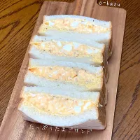 たっぷりたまごサンド|o-kazuさん