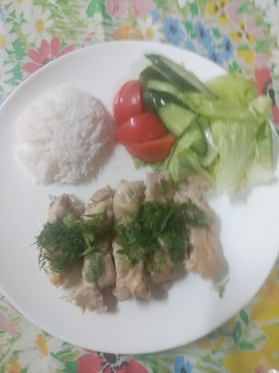 海南チキン(レンチンでも工夫して、ふっくら加熱)|はやとさん