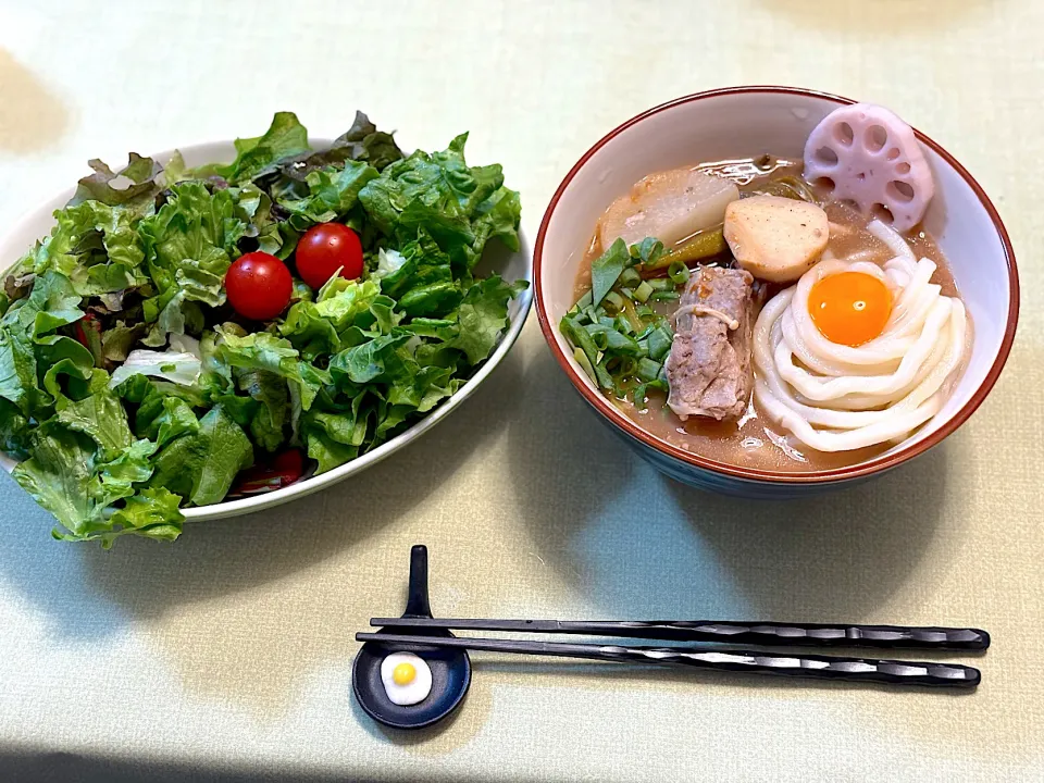 軟骨ソーキうどん|マニラ男さん
