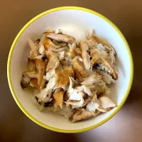 HOME さばの塩焼き(ほぐし）ご飯|ばーさんさん
