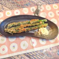 アスパラのパン粉焼き😊|naonaomimichanさん