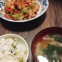 2025-05-17 ばんごはん|くろずきんさん