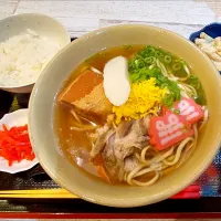特製沖縄そばセット|きつねさん