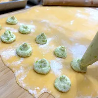 そら豆の自家製ラビオリ|n_nさん