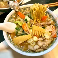 筍入りのあんかけうま煮ラーメン|Takeshi  Nagakiさん